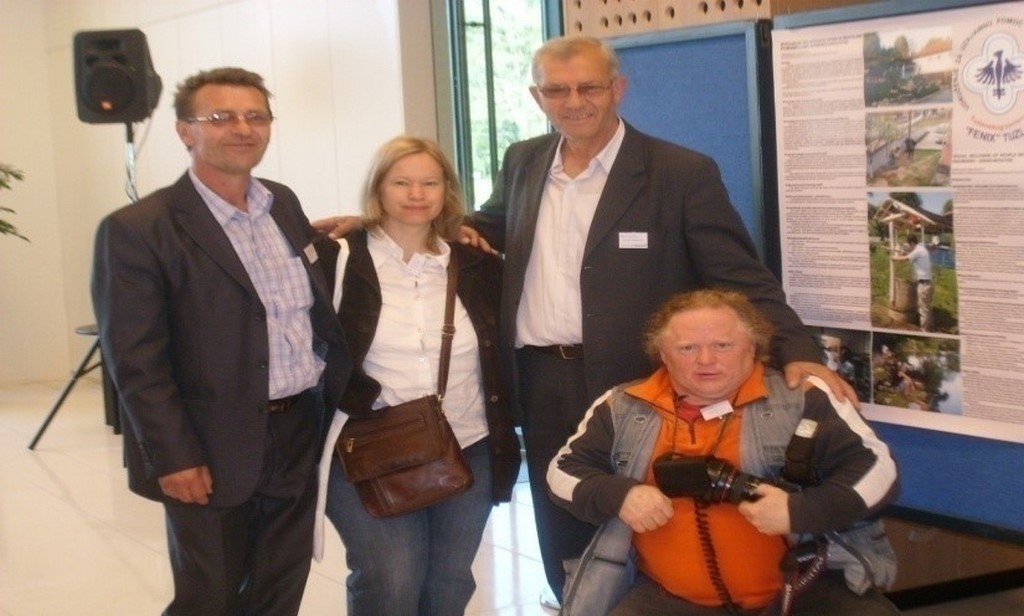 S prijateljima s Fakulteta za socijalni rad Univerziteta u Ljubljani (Mojca i Vili)