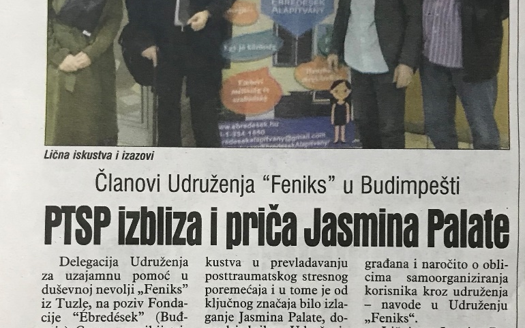 PTSP izbliza i priča Jasmina Palate